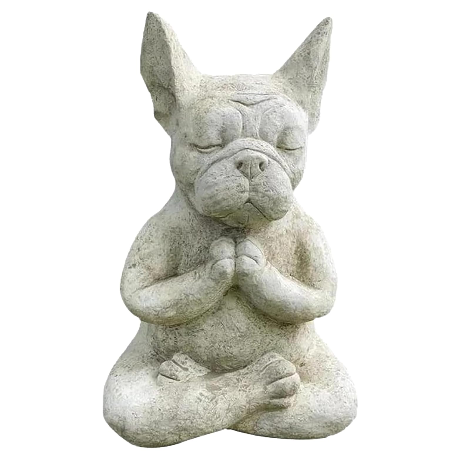 Statue de Bouledogue français sur socle, le cadeau idéal pour amoureux de chiens