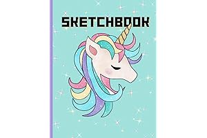 Unicorn Sketchbook for Girls: Unleash Your Imagination with Doodle Sketch