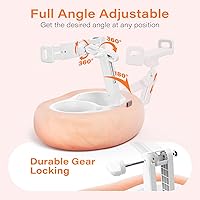 Vista 3 de Soporte de almohada para tableta Kindle con bandejas desmontables para iPad Tablet soporte para cama de 4 a 13 pulgadas teléfono/Kindle con funda