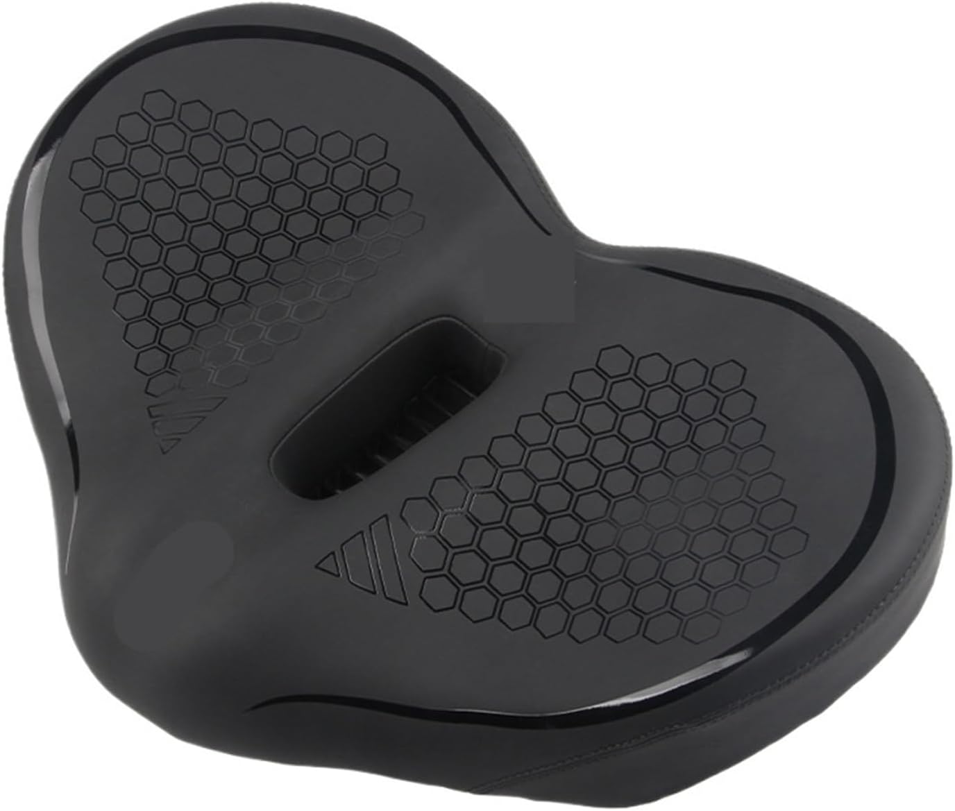 Comfortable Widen Bike Saddle - Double Shock Absorption, High Elastic Cushion, for Commuter, MTB & Road Bicycles