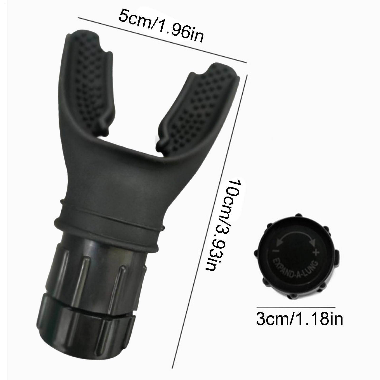 Entrenador De Respiración Deportiva - Dispositivo De Entrenamiento De Respiración | Herramienta De Entrenamiento Pulmonar Portátil | ABS De Silicona, Entrenador De Respiraciones De Flujo De Oxígeno, R