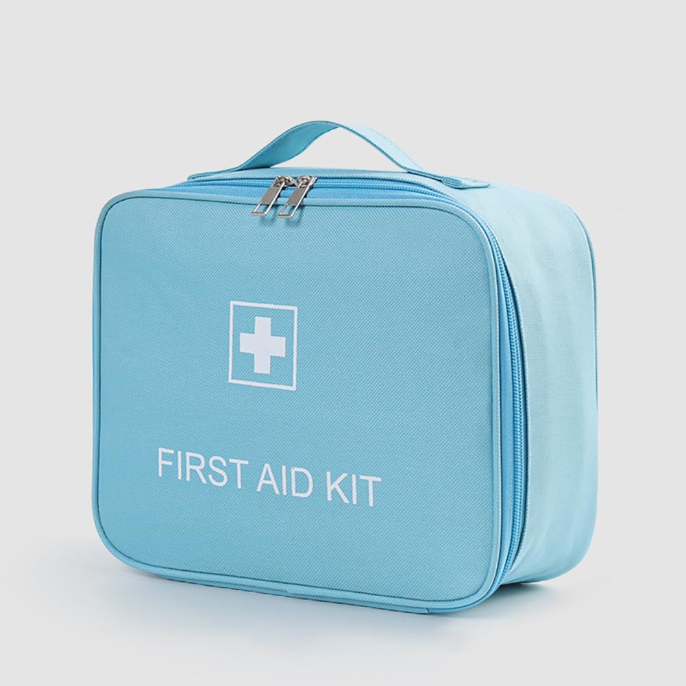 4 sacchetti di pronto soccorso, organizer da viaggio per medicinali, vuoti, per medicine, da viaggio, per casa, ufficio, cucina, viaggi, escursionismo, ciclismo, lavoro