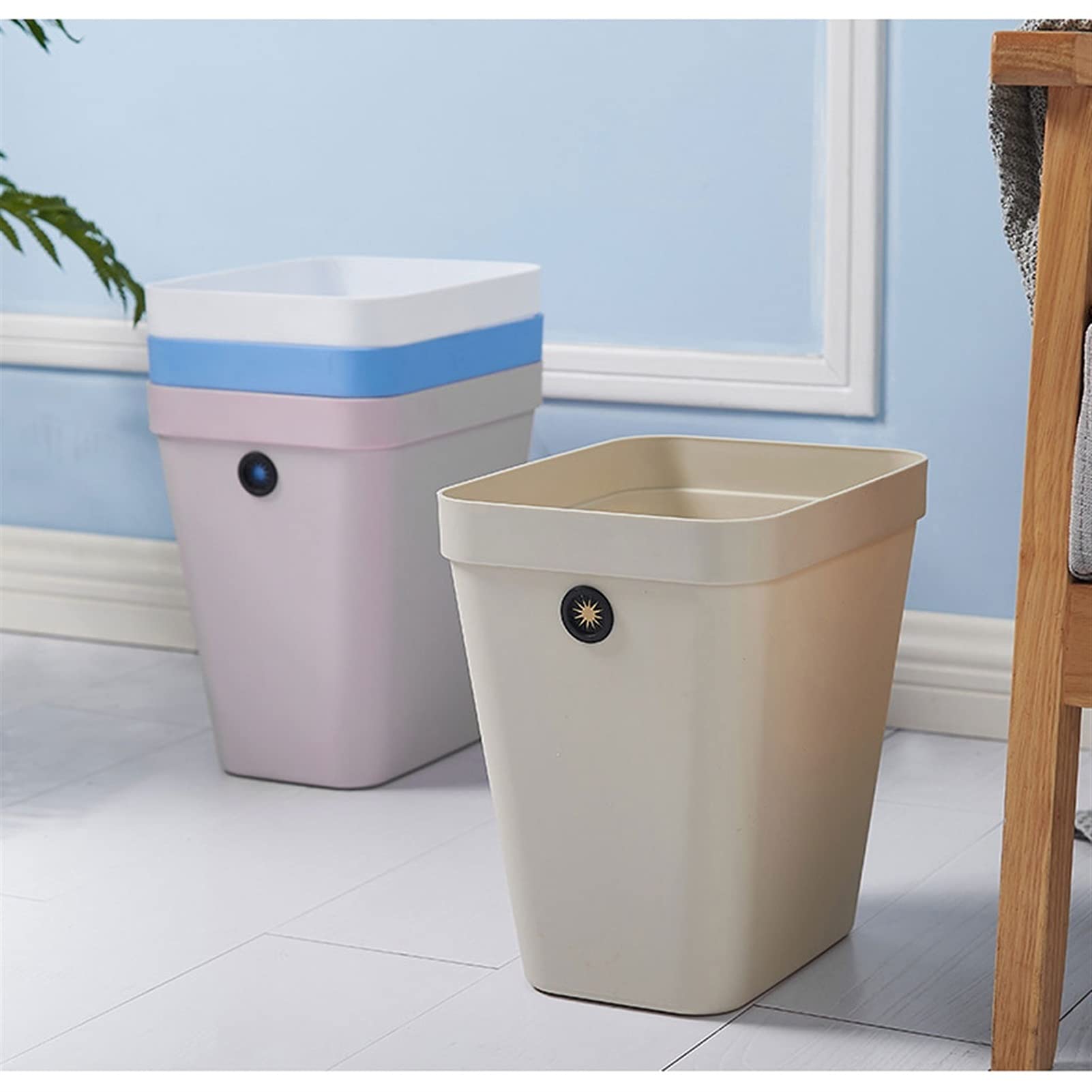 Amazon｜室内用ゴミ箱 カバーなしカラフエイチックゴミ箱家の居間寝室