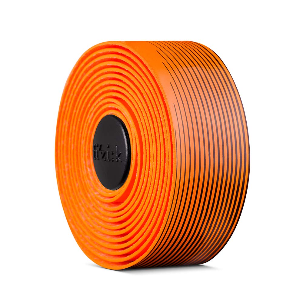 Fizik Microtex (2mm) Vento - 2mm - Microtex - Tacky - Orange Fluo/Black Bar Tape (BT15A80047)