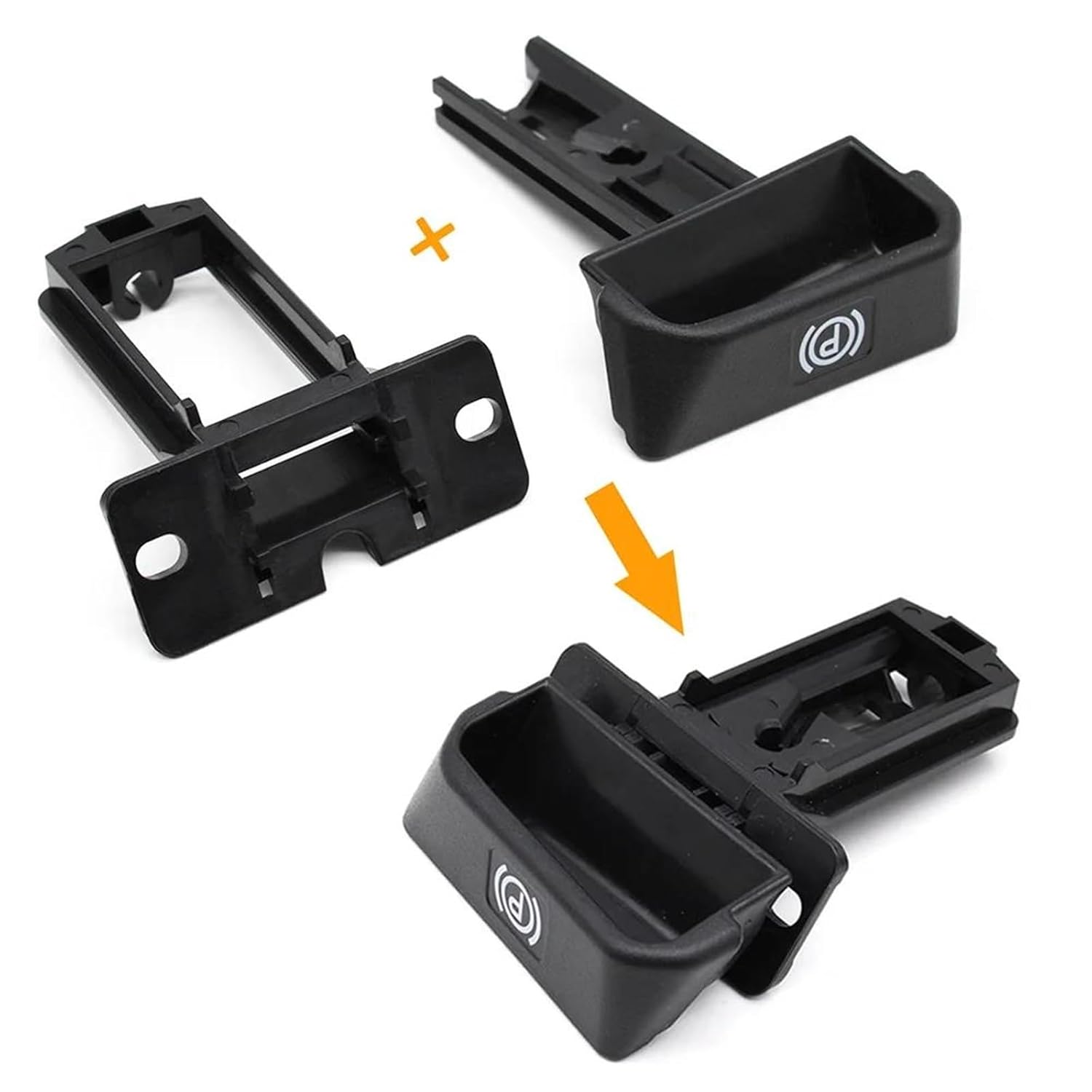 Parking Brake Car Hand Brake Parking Switch Lever Release Handle for Mercedes for Benz S Class W220 S350 S500 S600 1998-2005 2204270320 Hand Brake Actuator(LHD Assembly)