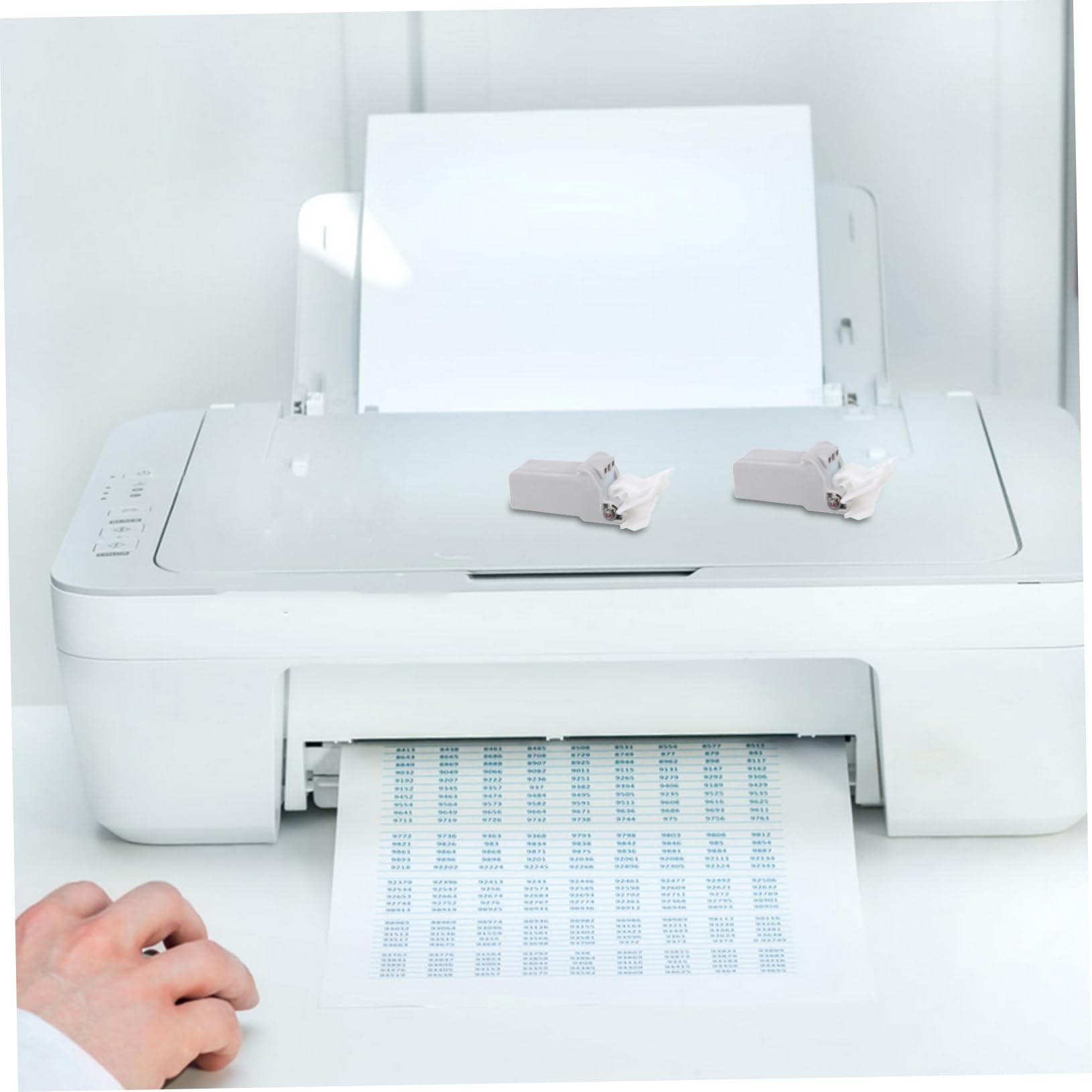 HOMSFOU 2pezzi Cerniere Per Alimentatore Documenti Per Stampante Di Sostituzione Facile e Compatibile Con Prestazioni Migliorate e Installazione Veloce