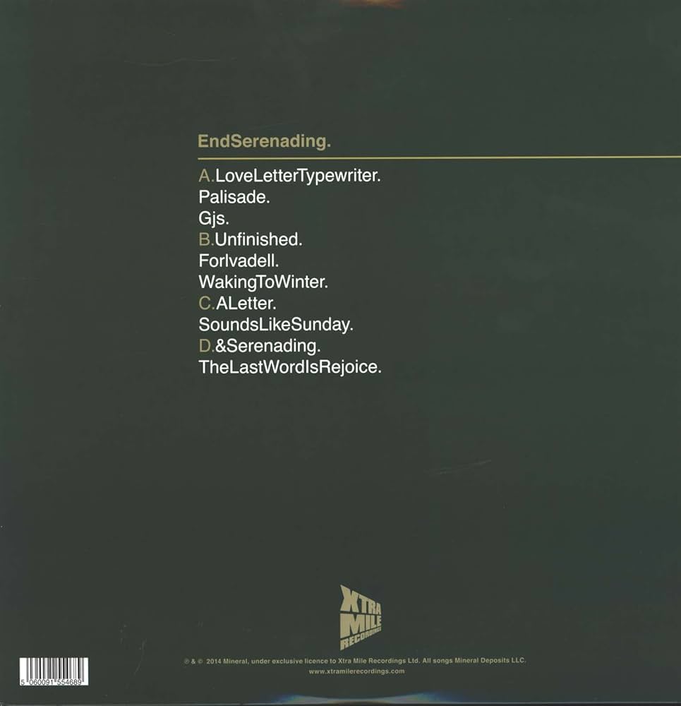 MINERAL EndSerenading カラー アナログ盤 Amazon.co.jp: Endserenading [Analog]: Music