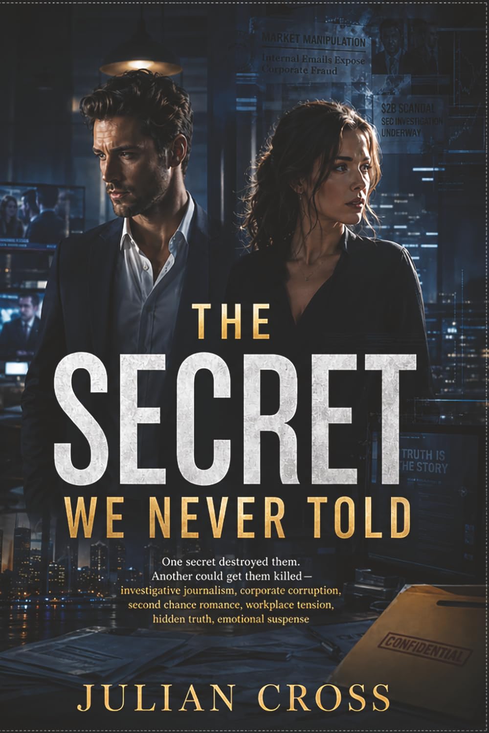 The Secret We Never Told: One secret destroyed them. Another could get them killed — investigative journalism, corporate corruption, second chance romance, and deadly hidden truths.
