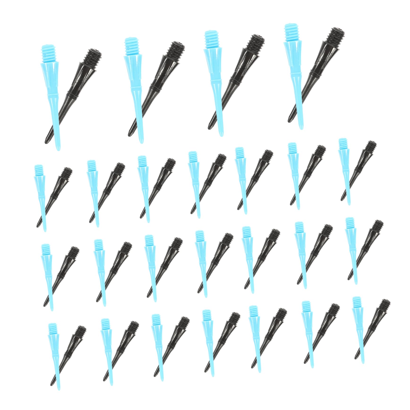 Yardwe 3sets Replacement Points Needle for Soft Tip Nylon Material Compact Portable Set 50pcs*3