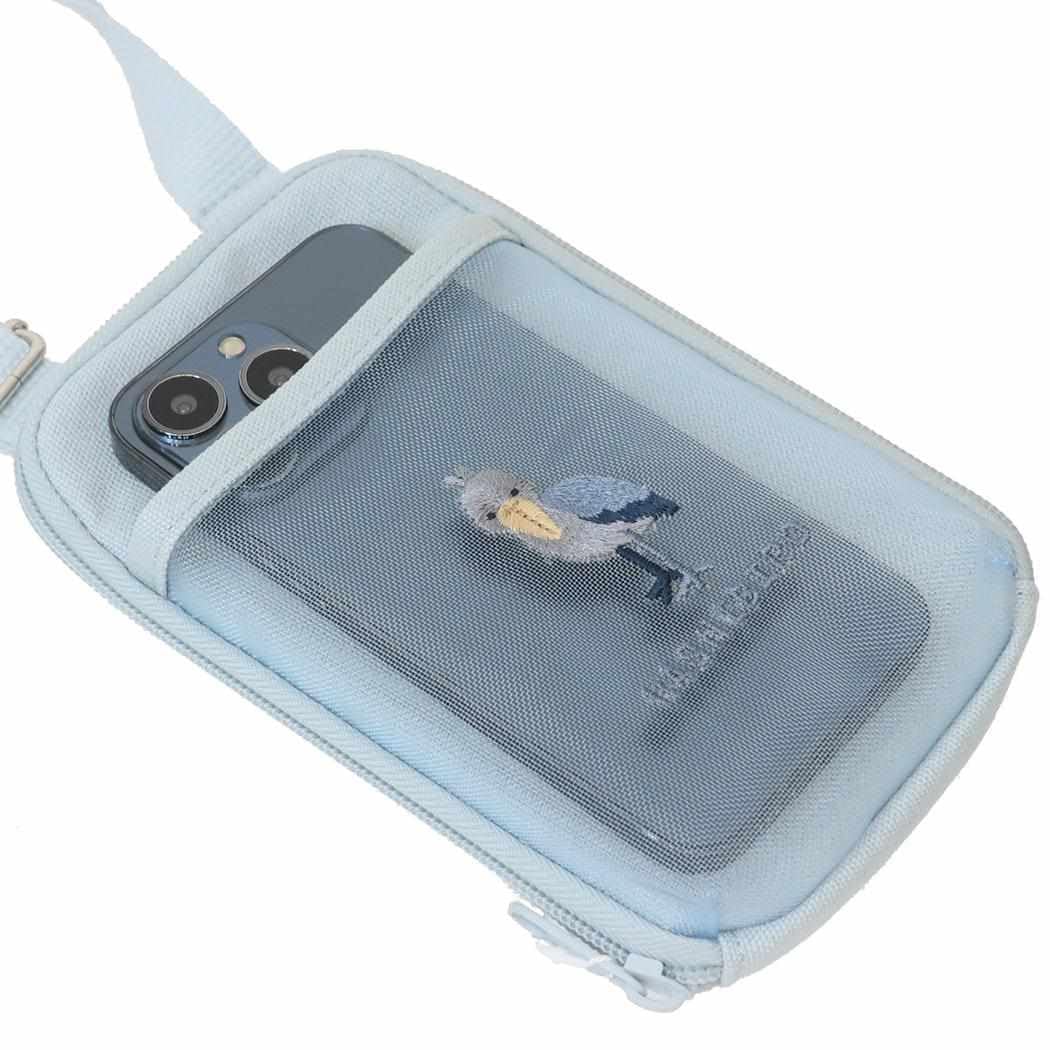 Amazon.co.jp｜レアアニマル スマホポーチショルダー ハシビロコウ