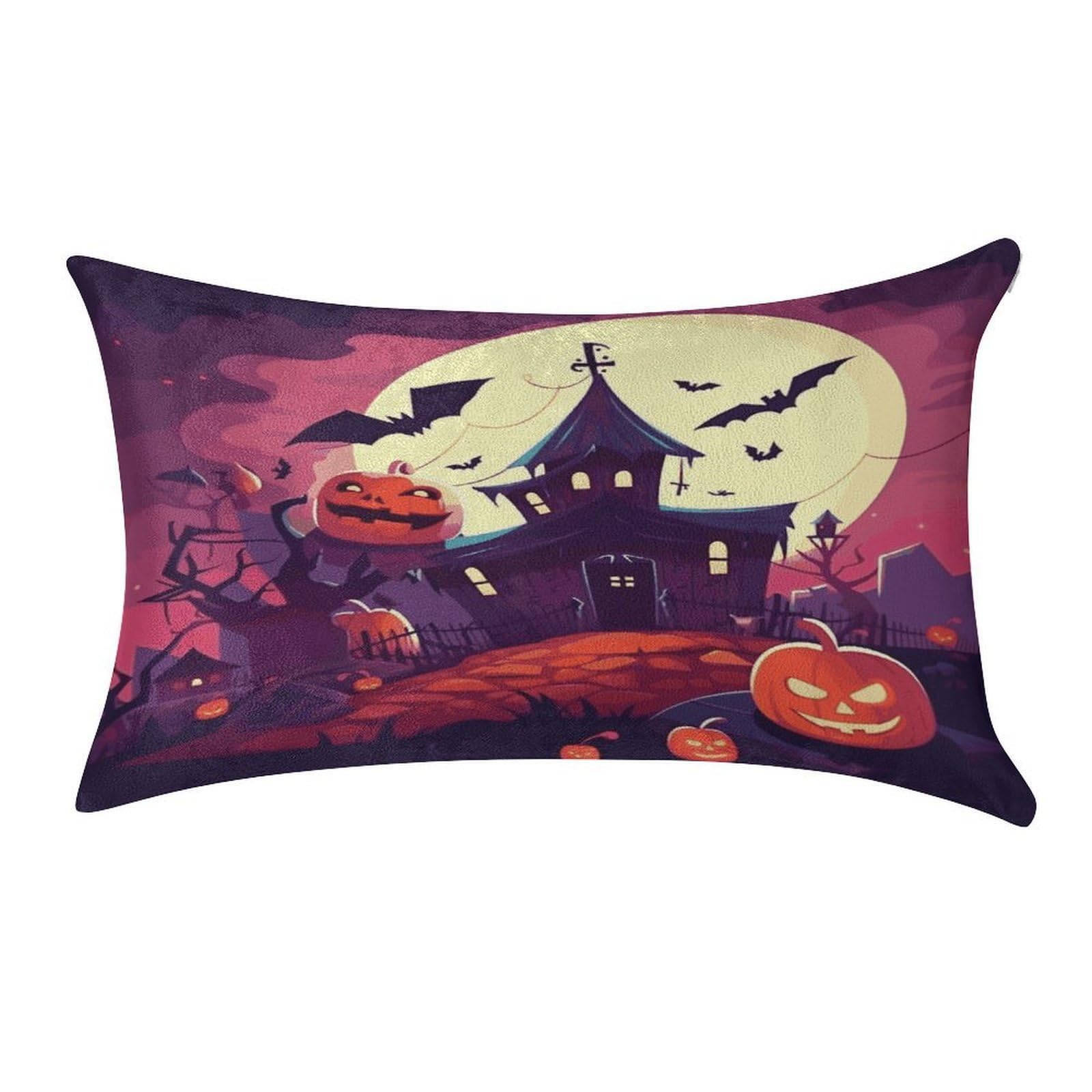 Btcowzrv Style Happy Halloween Pillow Cover Pillow Case Pillowcase