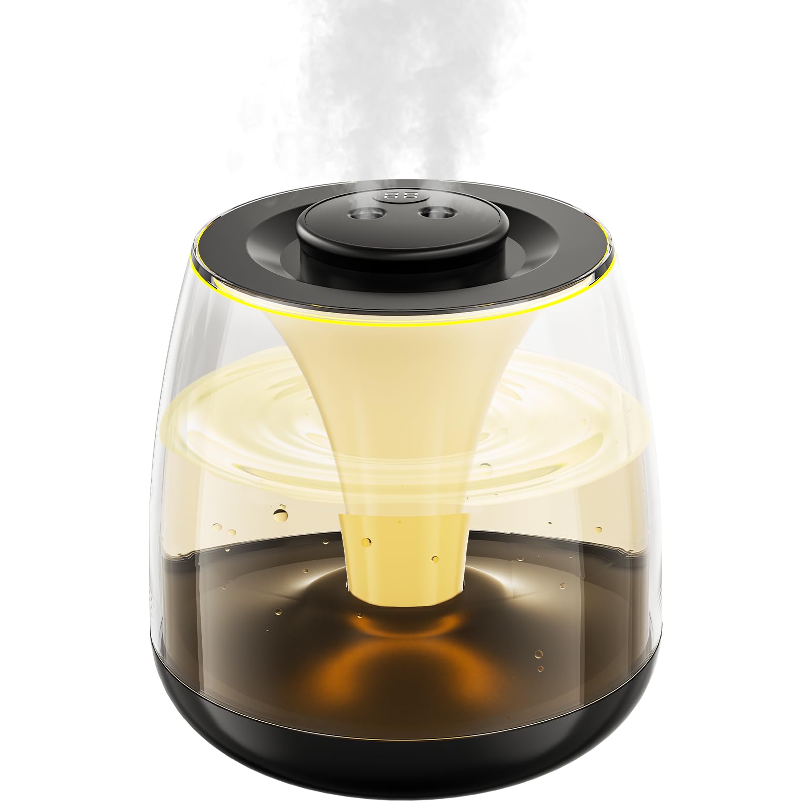 Humidifiers for Bedroom 3 L Cool Mist Top-Fill 40H Super Long Time 23dB Quiet Baby Humidifier Oil Diffuser