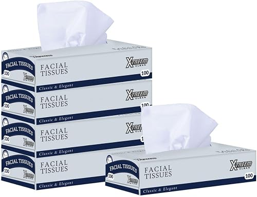 Xtreem Facial Tissues 100-Sheets x 5-Box