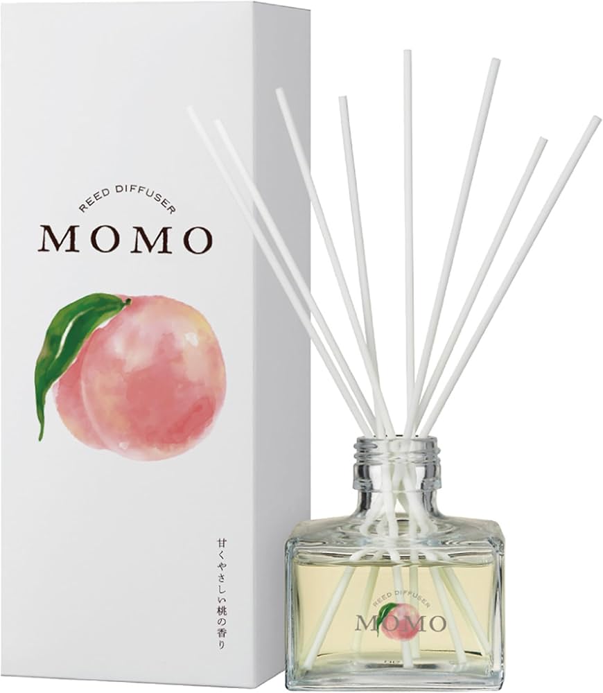 Amazon | デイリーアロマ 日本製 リードディフューザー 桃の香り