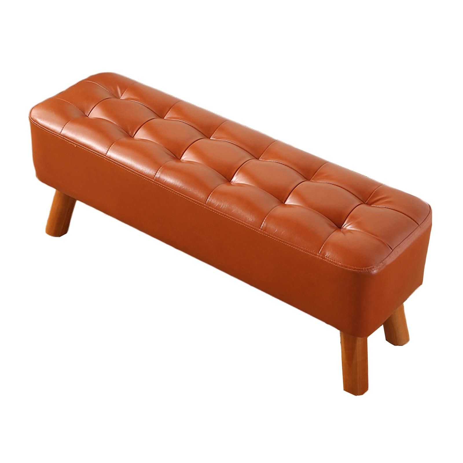 Banc à chaussures en cuir PU taille 6 pour chambre et bout de lit