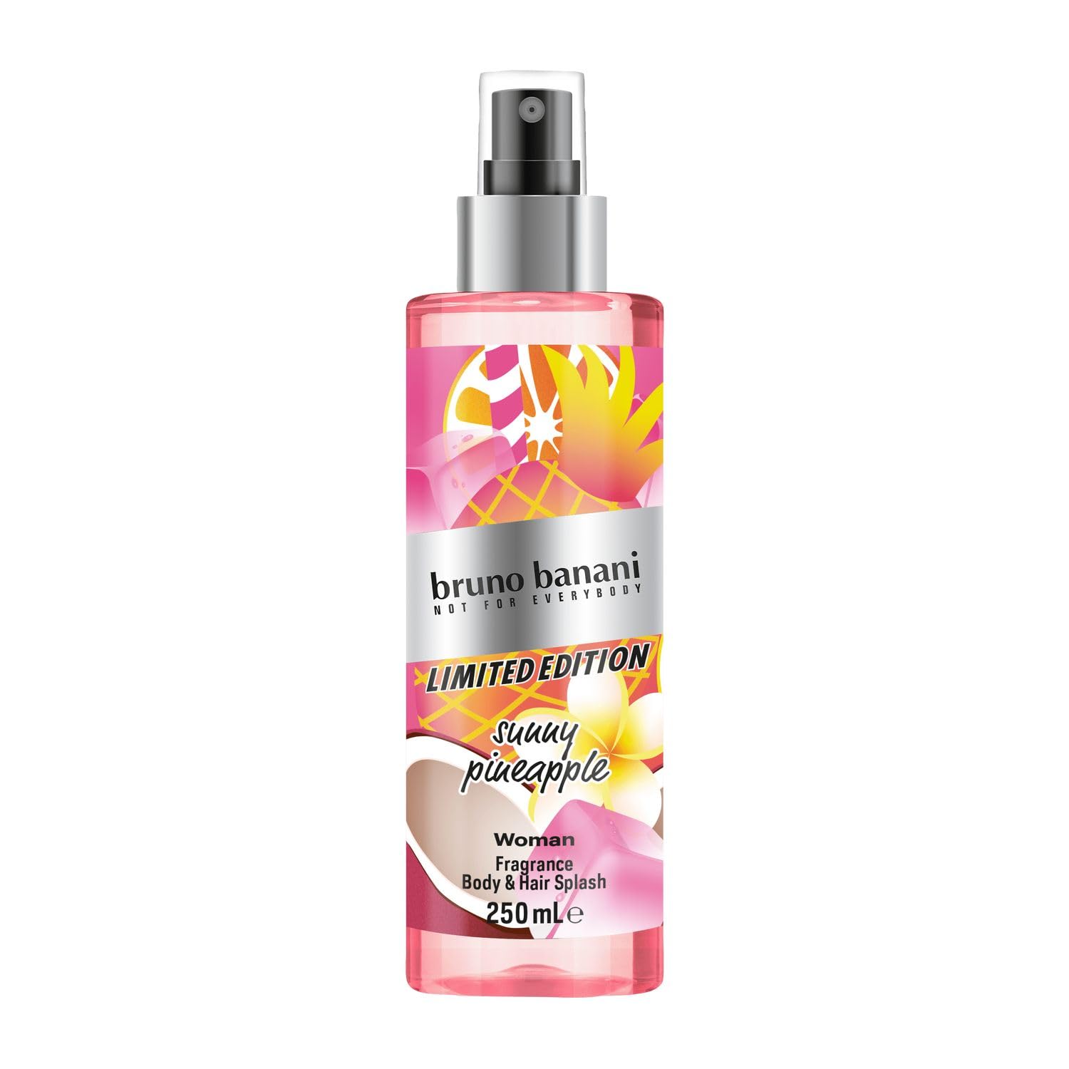 Bruno Banani Woman Summer Limited Edition Damska Mgiełka do Ciała o Owocowo-Kwiatowym Zapachu, 250 ml