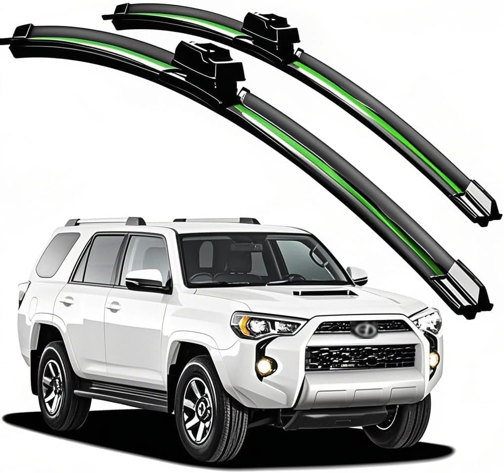 Compatible With Toyota 4Runner N280 2010-2024 Wiper Blades Front Windshield Wipers Water Repellent Available in All-Seasons OEM Quality 24"+20" 2PCS