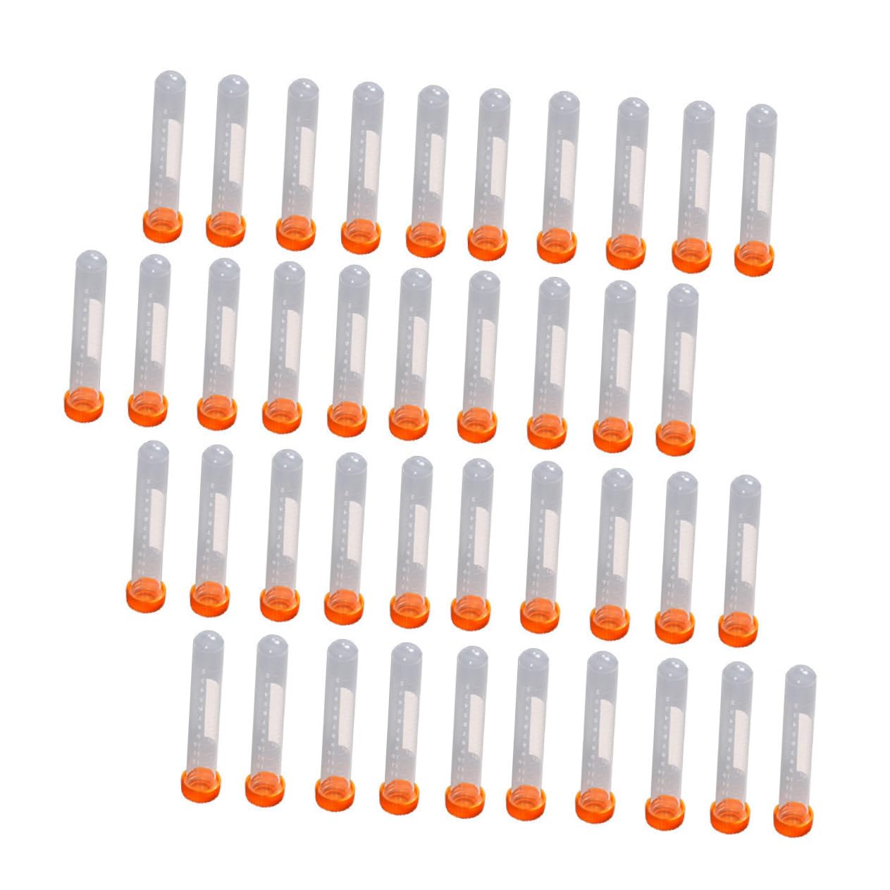 PLAFOPE 100pezzi Provette Da Centrifuga Da Tappi Vite Realizzate in Materiale Pe Per Campioni Liquidi Adatte Laboratori e Attrezzature Ospedaliere