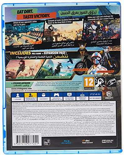 Ubisoft Trials Rising SONY PS4 PLAYSTATION 4 JAPANESE VERSION