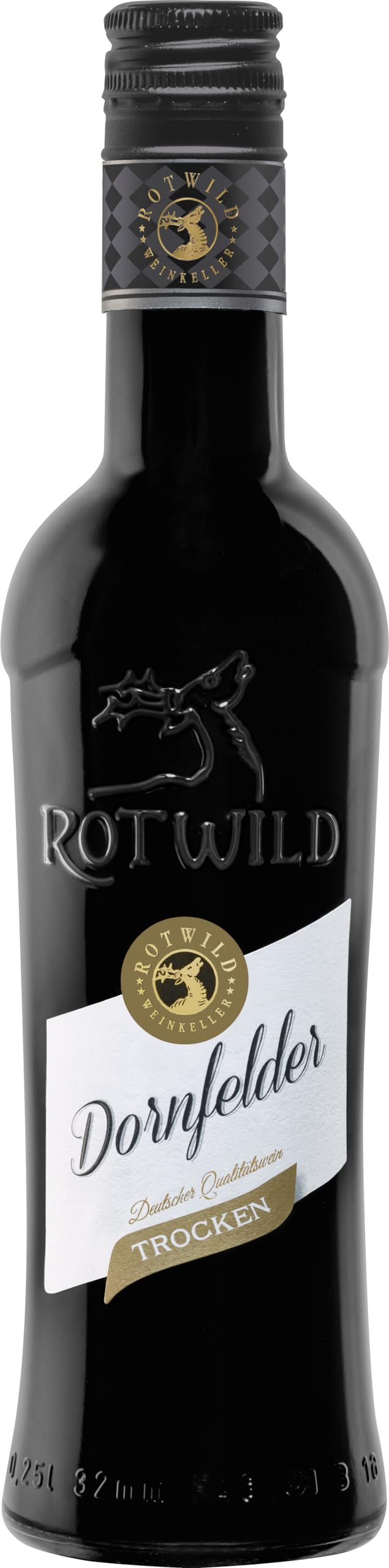Rotwild Dornfelder Rotwein QbA trocken (12 x 0.25 l)