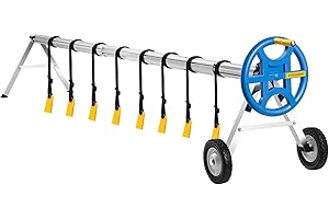 VIVOHOME Solar Blanket Reel Set: Effortless Pool Blanket Management