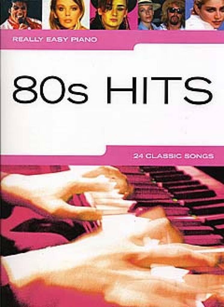 80s Hits: Really Easy Piano.New 9781846095191 Fast Free Shipping**