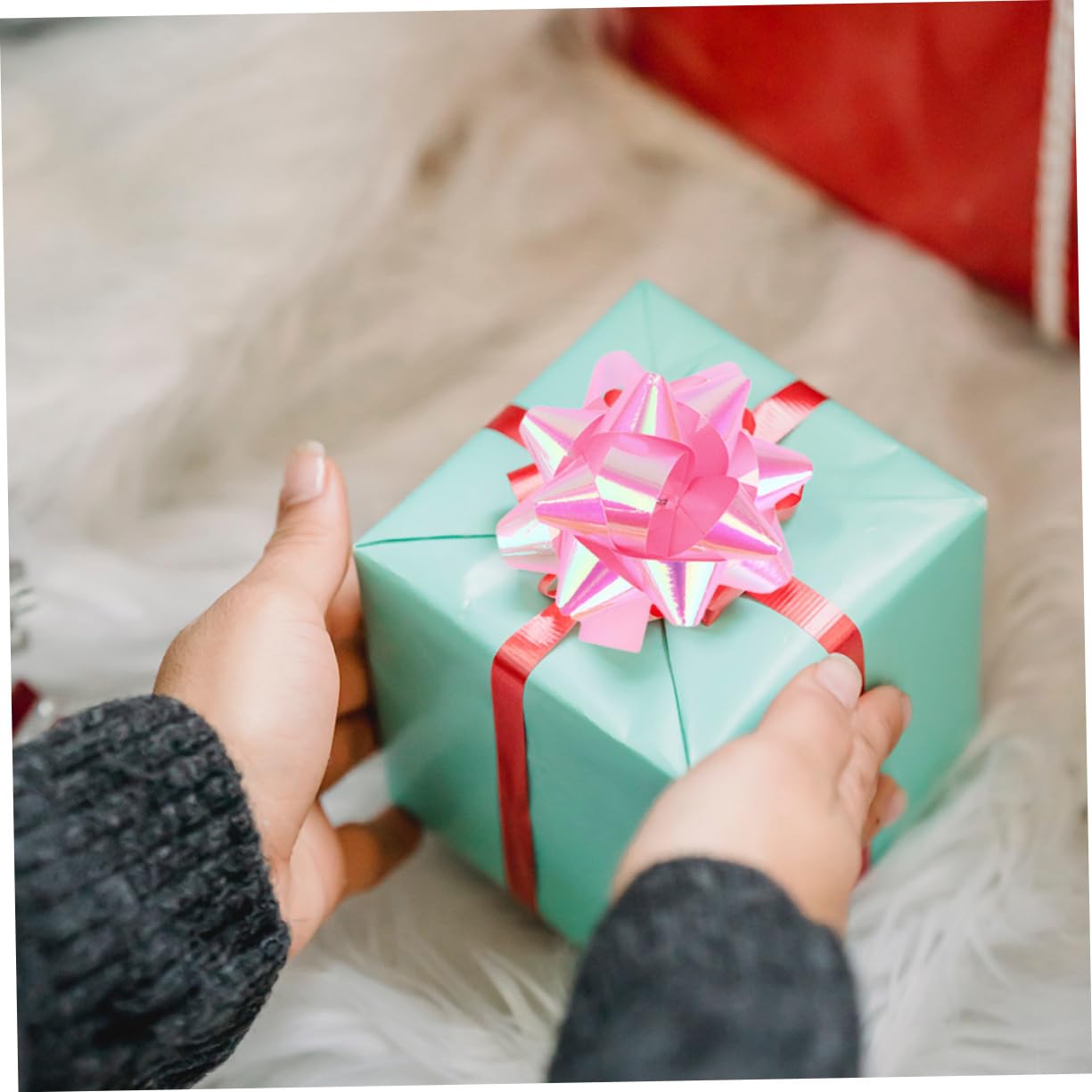 Mobestech 360piezas Cinta Decorativa De Mezclados Lazos De para Fiestas Bodas y Cumpleaños Material Seguro y Duradero para Decoraciones Creativas y Manualidades
