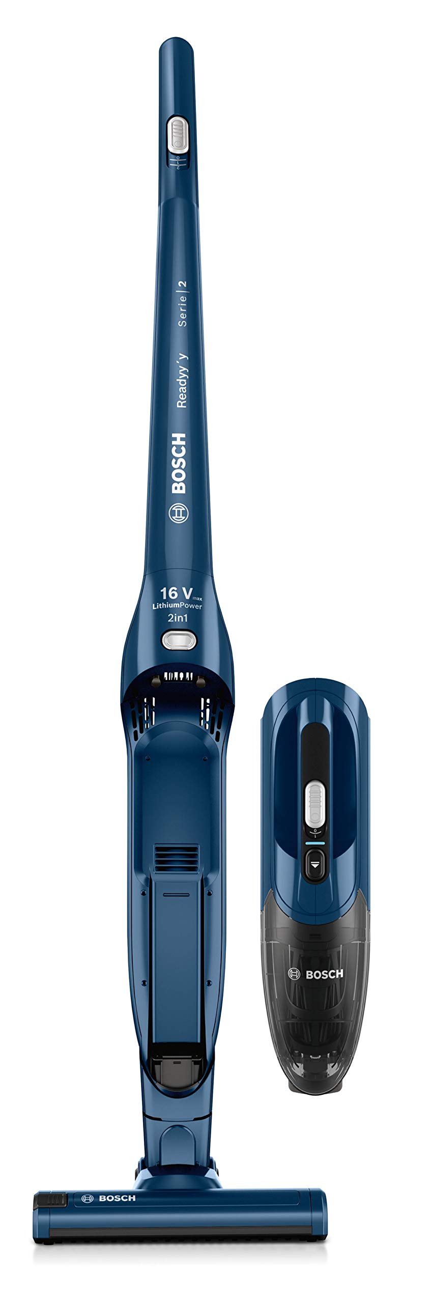 Bosch Odkurzacz Pionowy Bezprzewodowy BCHF216S Readyy'y, 16 V, Niebieski