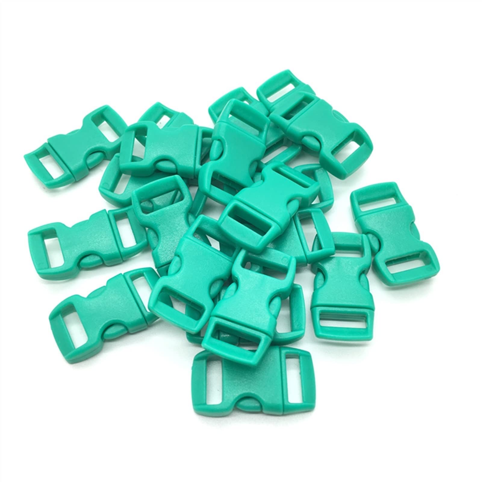 Boucles de libération 10mm cyan pour réparer un sac à dos et créer en plein air