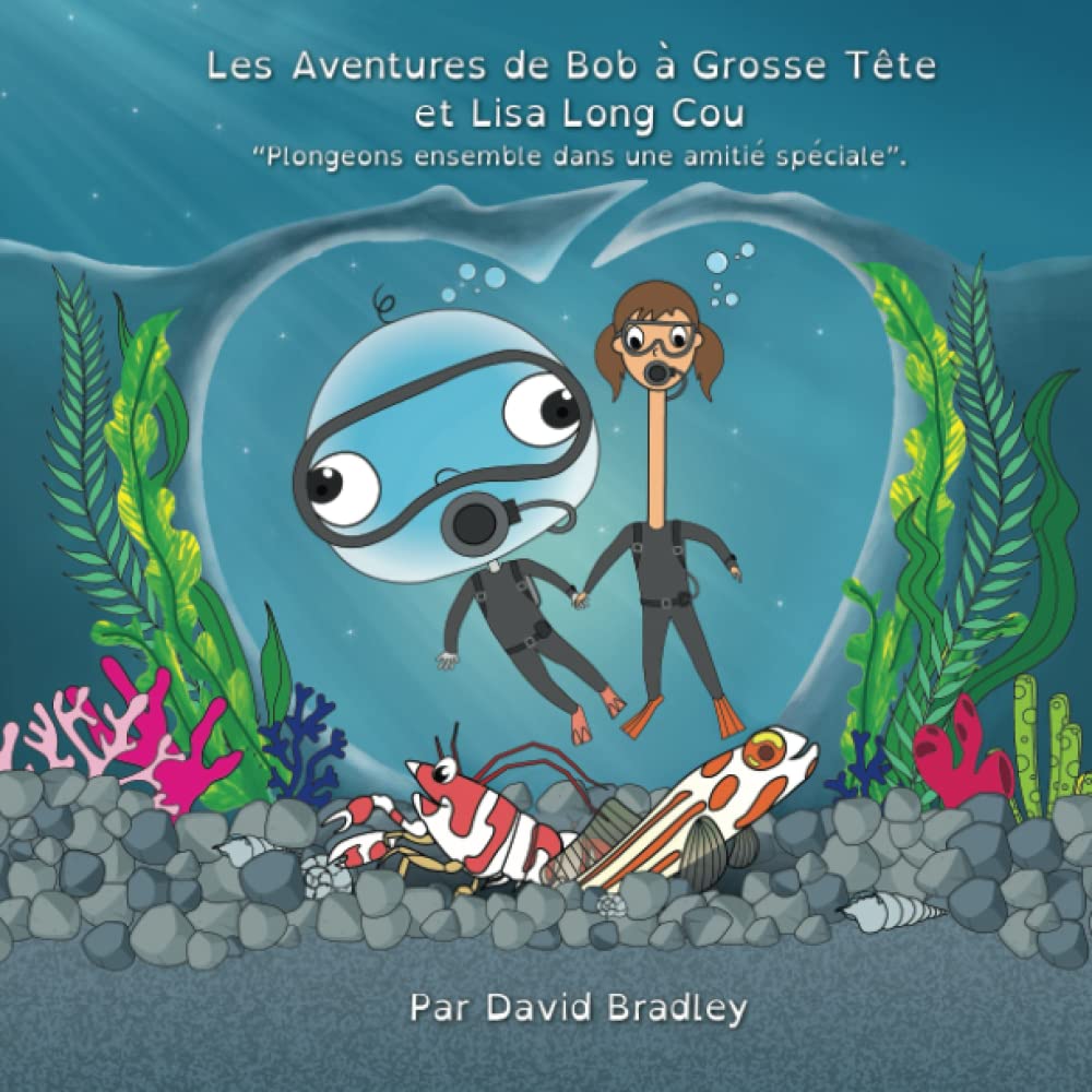 Les Aventures de Bob à Grosse Tête et Lisa Long Cou: Plongeons ensemble dans une amitié spéciale" (The Adventures of Big Head Bob)