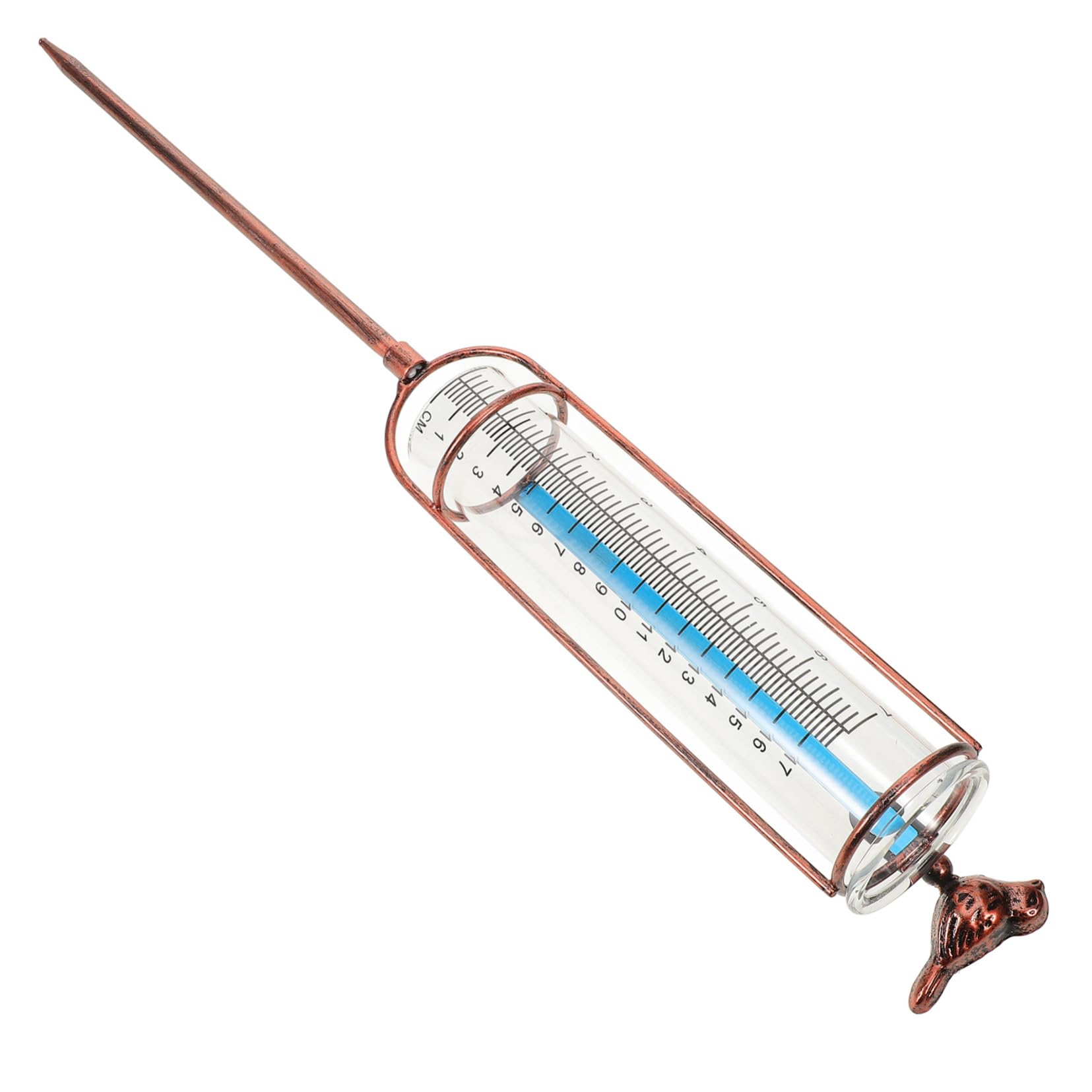 iplusmile 5pezzi Misuratore Di Pioggia Da Giardino Con Tubo Graduato Resistente e Stabile Per Esterni Strumento Di Misurazione Per e Aree Verdi Colore Elegante e Design Robusto