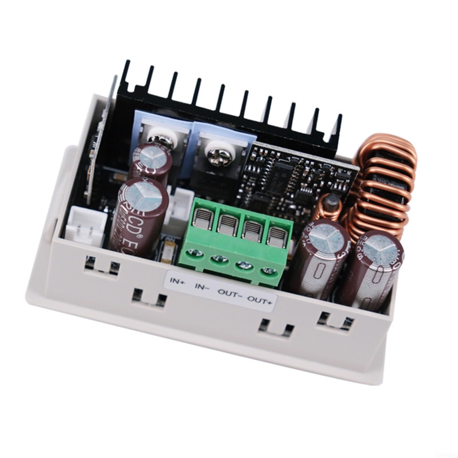 RK6006 Alimentatore di rete regolabile 0-60V 0-6A 360W con LCD da 1,54", convertitore DC per controllo PC/app, protezione da sovratensione, aggiornamento firmware (RK6006)