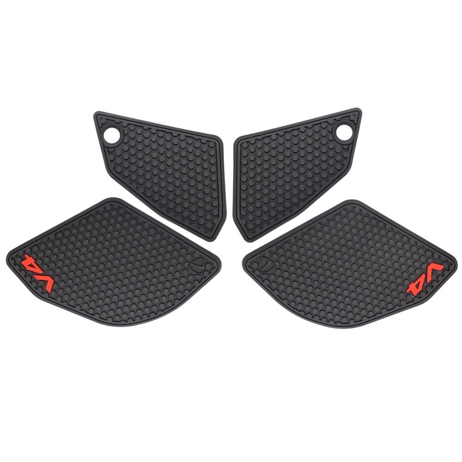 Rzcrew Tank Pads Compatible With Ducati For Panigale V4 For Panigale V4s /Sp2 2022 Fuel Tank Pad Tank Protection Sticker Knee Grip Pads Knee Traction Tank Grips