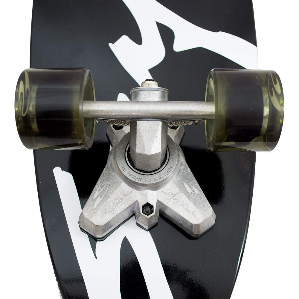 Skate Simulador de Surf Swell Tech surfskate Premiere Black Out