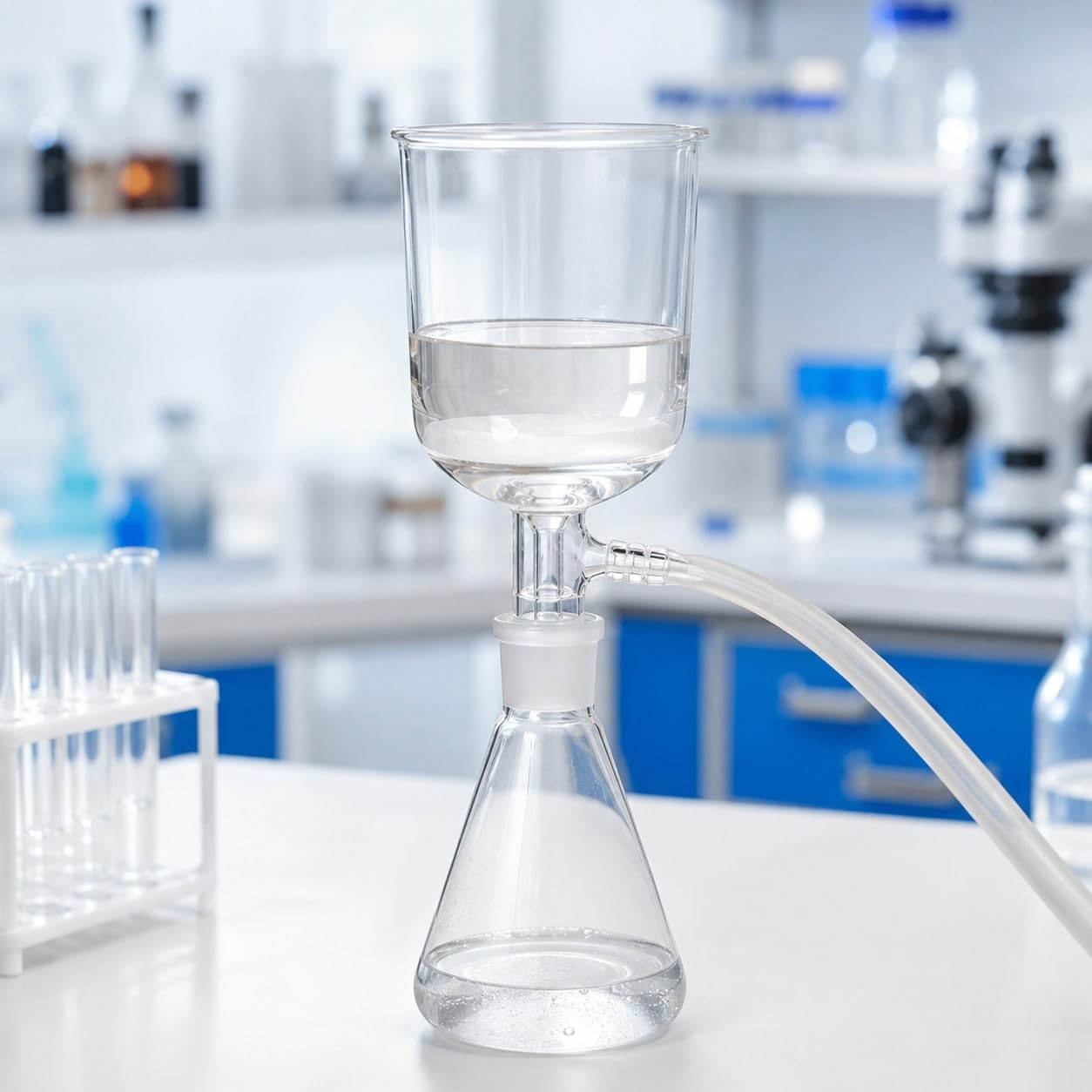 Embudo Filtrante Vidrio Borosilicato Núcleo Arena G2 Aparato Succión-1000ml, 24/29