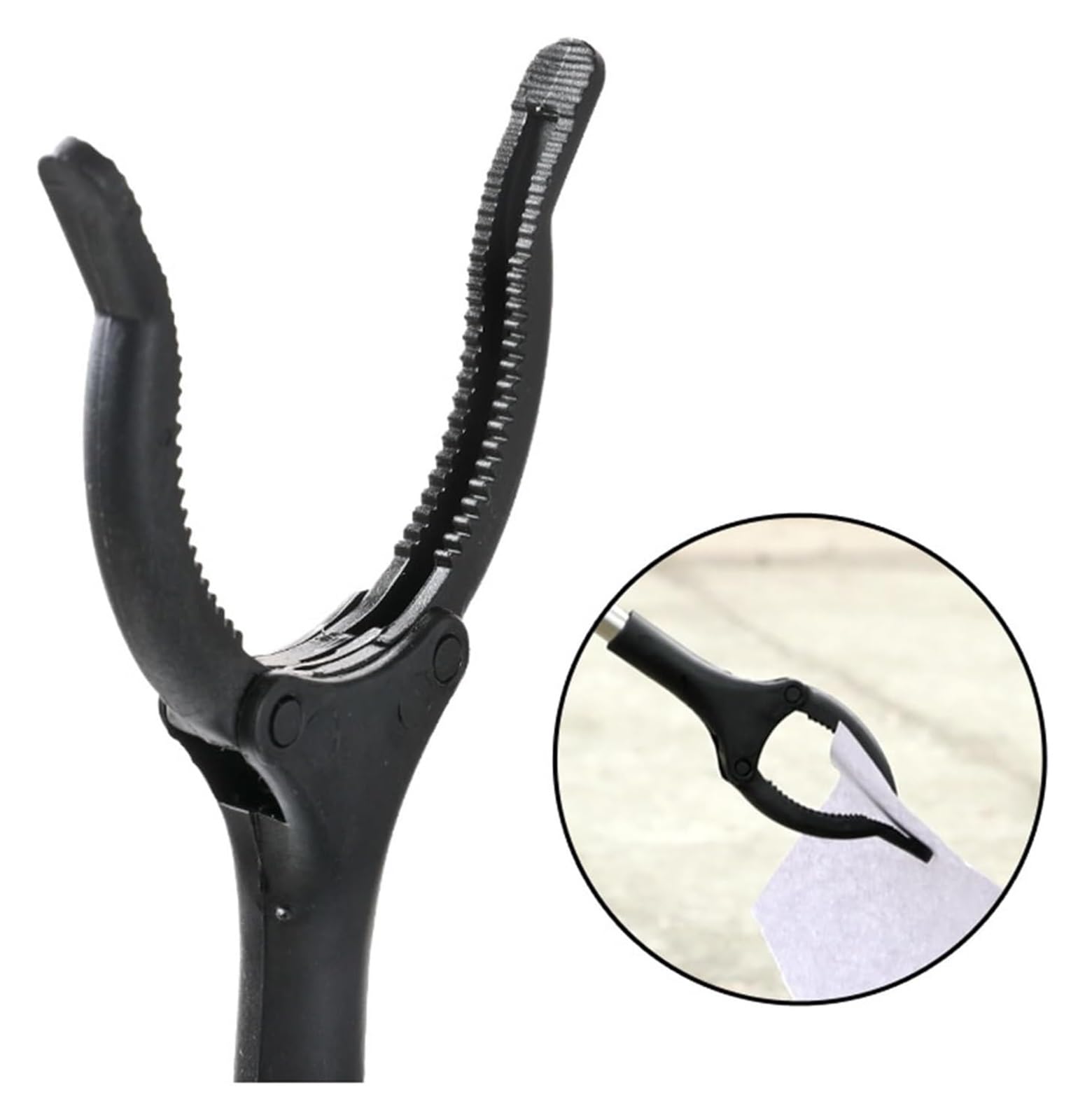 Pinza Recoge Objetos, Pinzas Extensibles, Herramienta de agarre multifuncional for recoger objetos de gran altitud, for interiores y exteriores.(80cm)