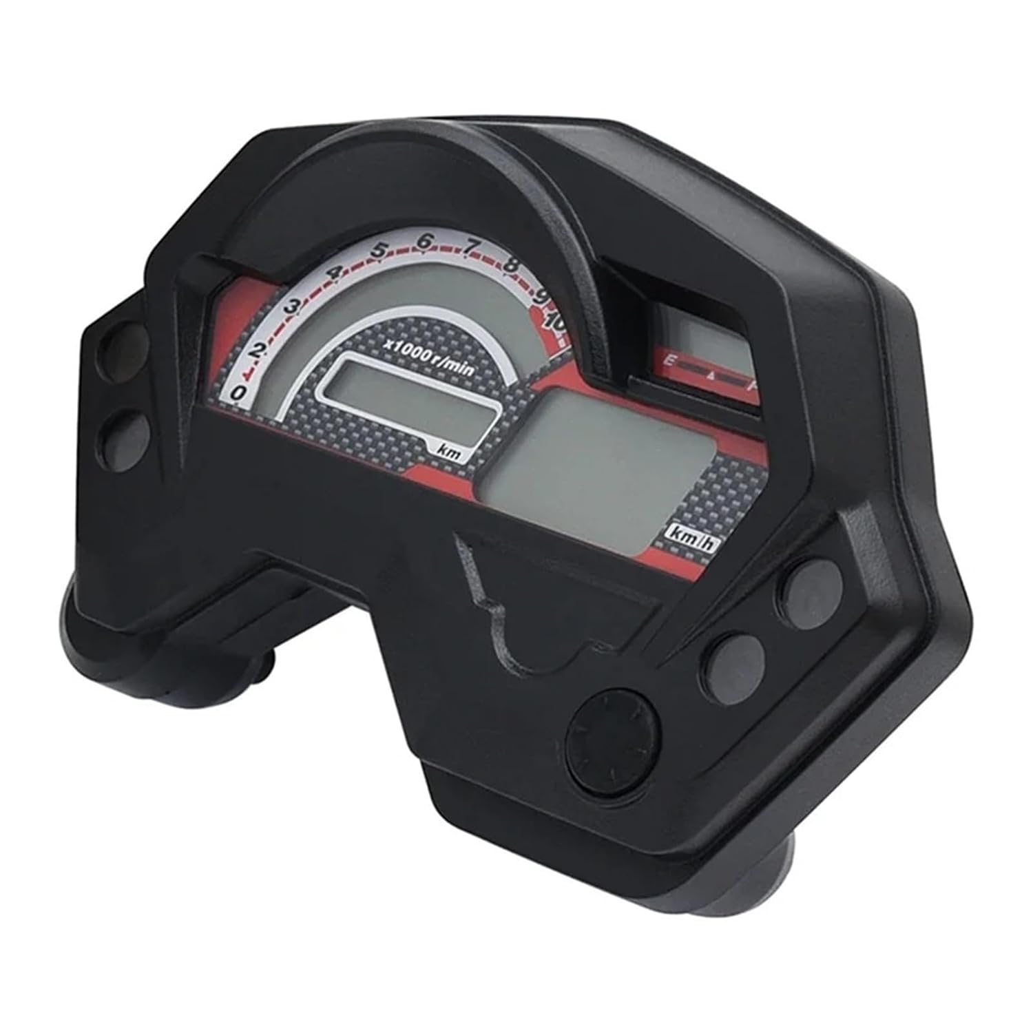 Motorcycle Speedometer Tachometer Motorcycle Speedometer 10000 RPM Tachometer Dashboard Screen Display Indicator Gauge for YA&MAHA FZ16 FZ 16