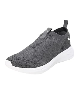 PUMA | Scorch Mark Slip On Men's Running Shoes | Black-White-Cool Dark Gray | 7UK
