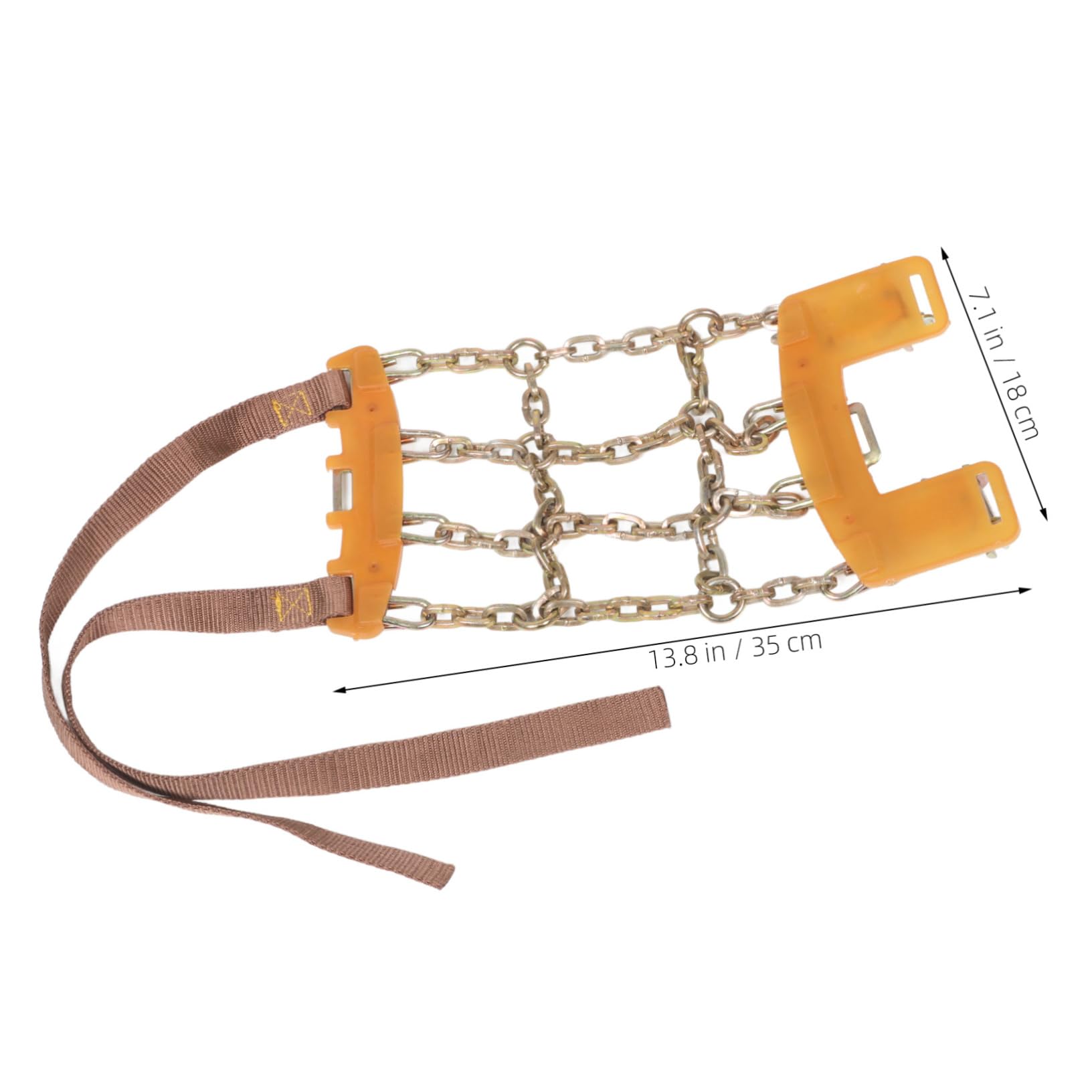 GRIRIW Snow Chains for Suv and Truck Adjustable Skid Tire Chains Durable Manganese for All Use Easy Installation for Emergency Traction Icy and Roads