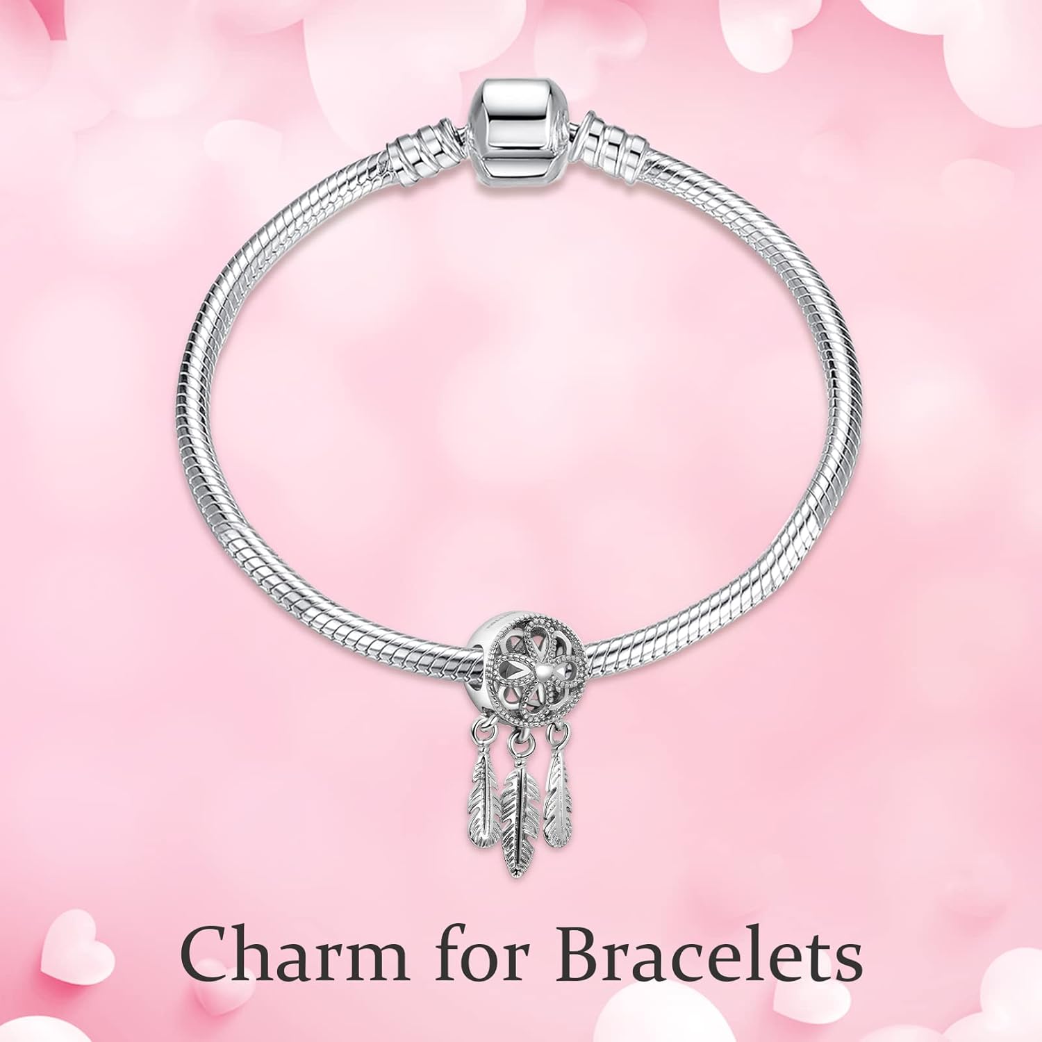 S925 Charms for Pandora Bracelets and Necklaces, Gifts for Women on Birthday, Aniversary, Christmas, Mothers Day, Valentine's Day, Charm for Couples, Family, Friend, Girlfriend, Mom, Sister - Image 4