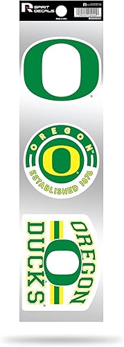 Miniatura 64 de NCAA - Juego de calcomanías retro Spirit de 3 piezas