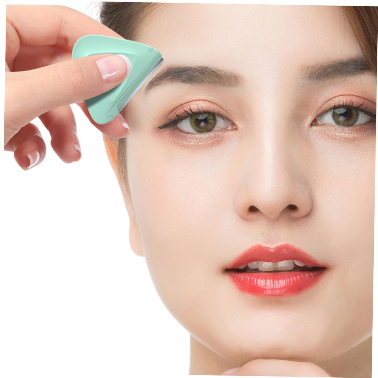 SOLUSTRE 30 Stk Trimmmesser Rasiermesser brow trimmer brow tool Trimmer zum Formen von Augenbrauen Mini-Augenbrauenrasierer Gesichtstrimmer für Männer Make-up-Zubehör für