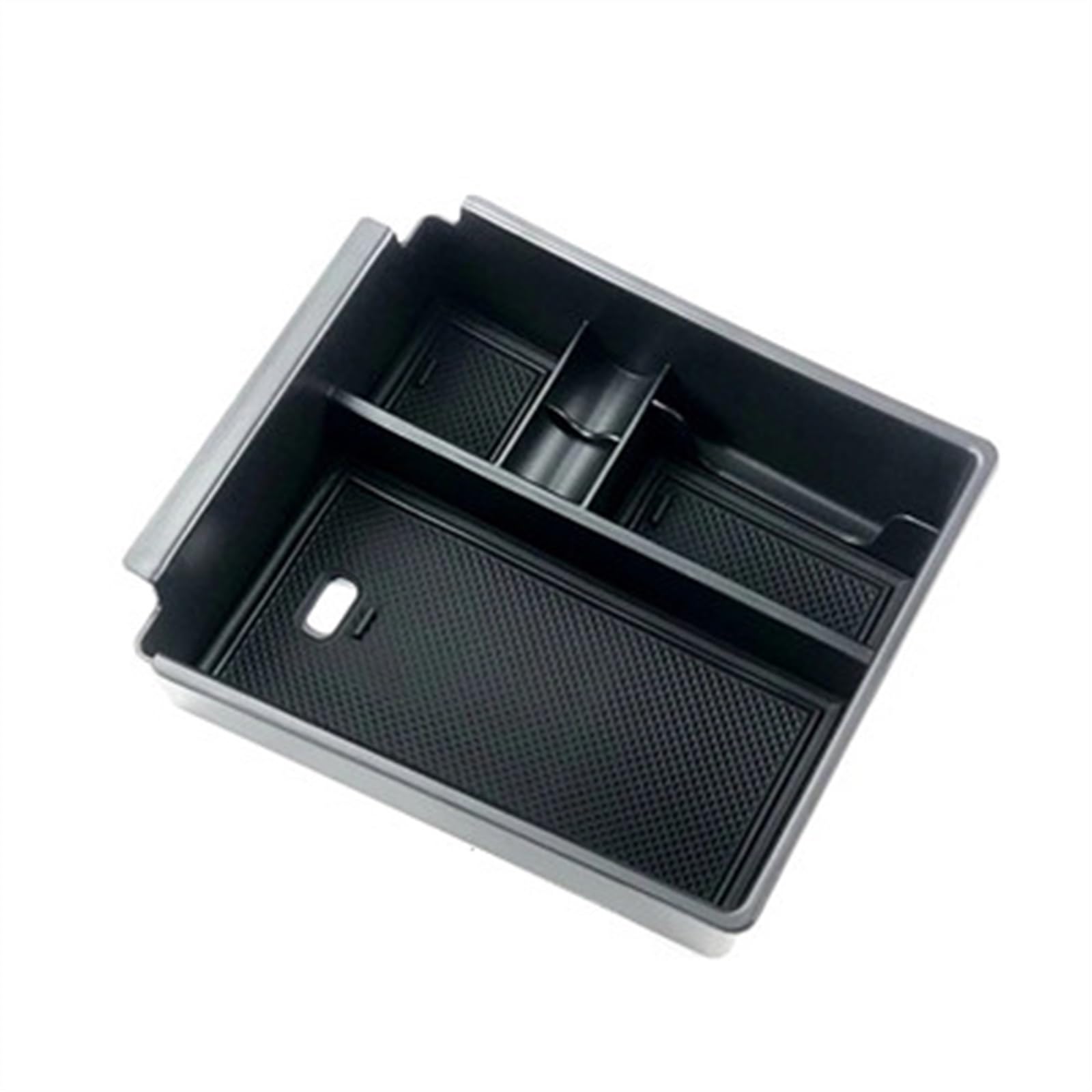 Armrest Organizer Compatible With Hyundai For Tucson Nx4 For Limited For Santa For Cruz 2022 Center Console Organizer Storage Storage Box Inner Accessories(With Full Black Mat)