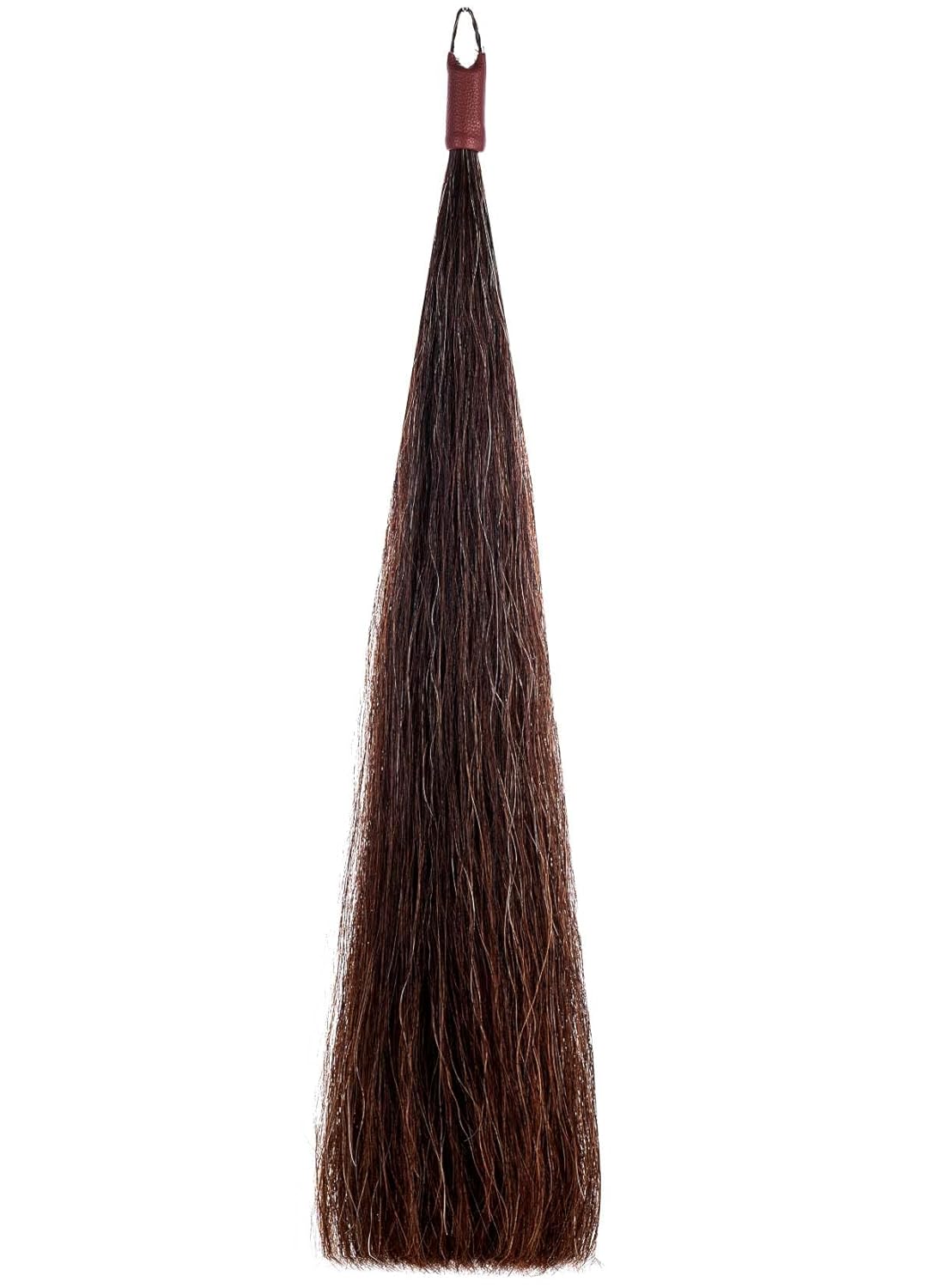 4/8 lb Horse Tail Extensions, Natural Real Horse Hair, False/Fake Horse Tail, 28-30 inches (Natural Black)