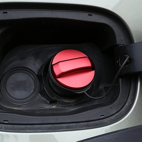 Miniatura 5 de CHEYA Funda para Land Rover Defender 90 110 2020 2021 de aleación de aluminio para automóvil, accesorios para automóvil (rojo, sin letras)