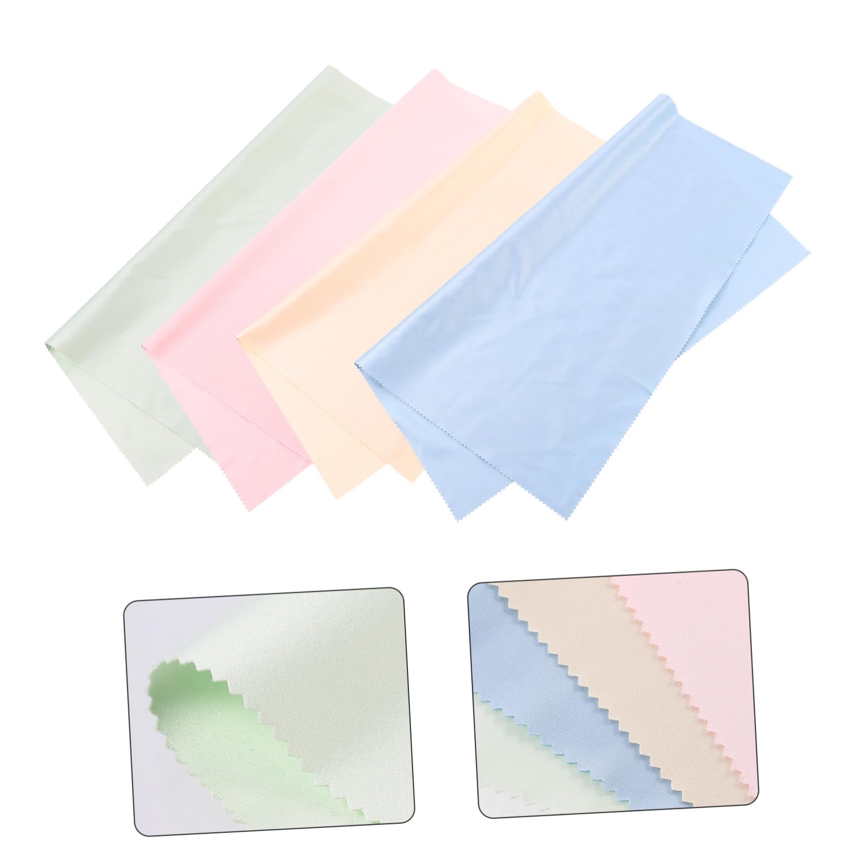 Healeved 3juegos Paños De Microfibra Para Limpieza De Lentes Paños Para Gafas y Pantallas Alta Absorción y Durabilidad Para Ópticas Móviles y Joyas