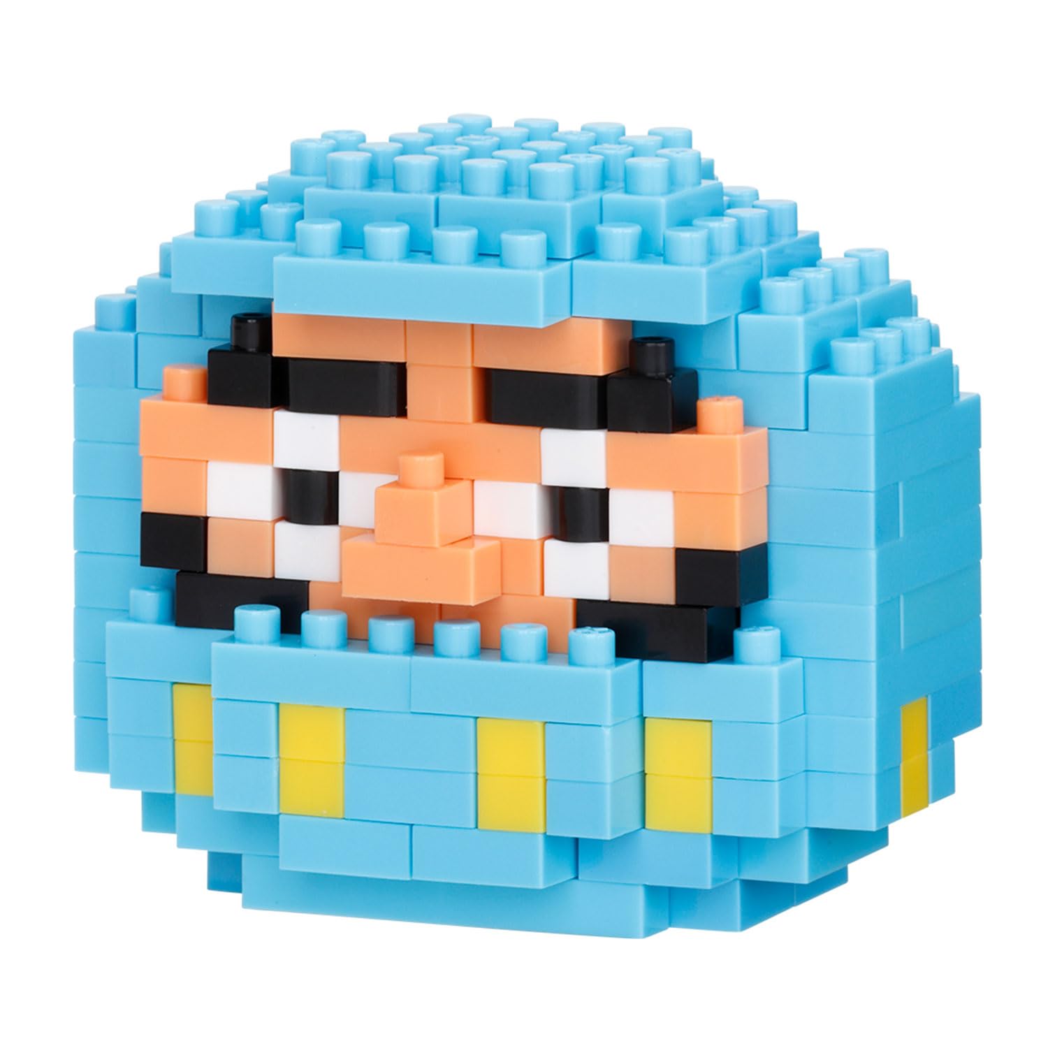 Kawada Nanoblock Daruma Light Blue NBC_400 160 Pcs Limited Edition Japan