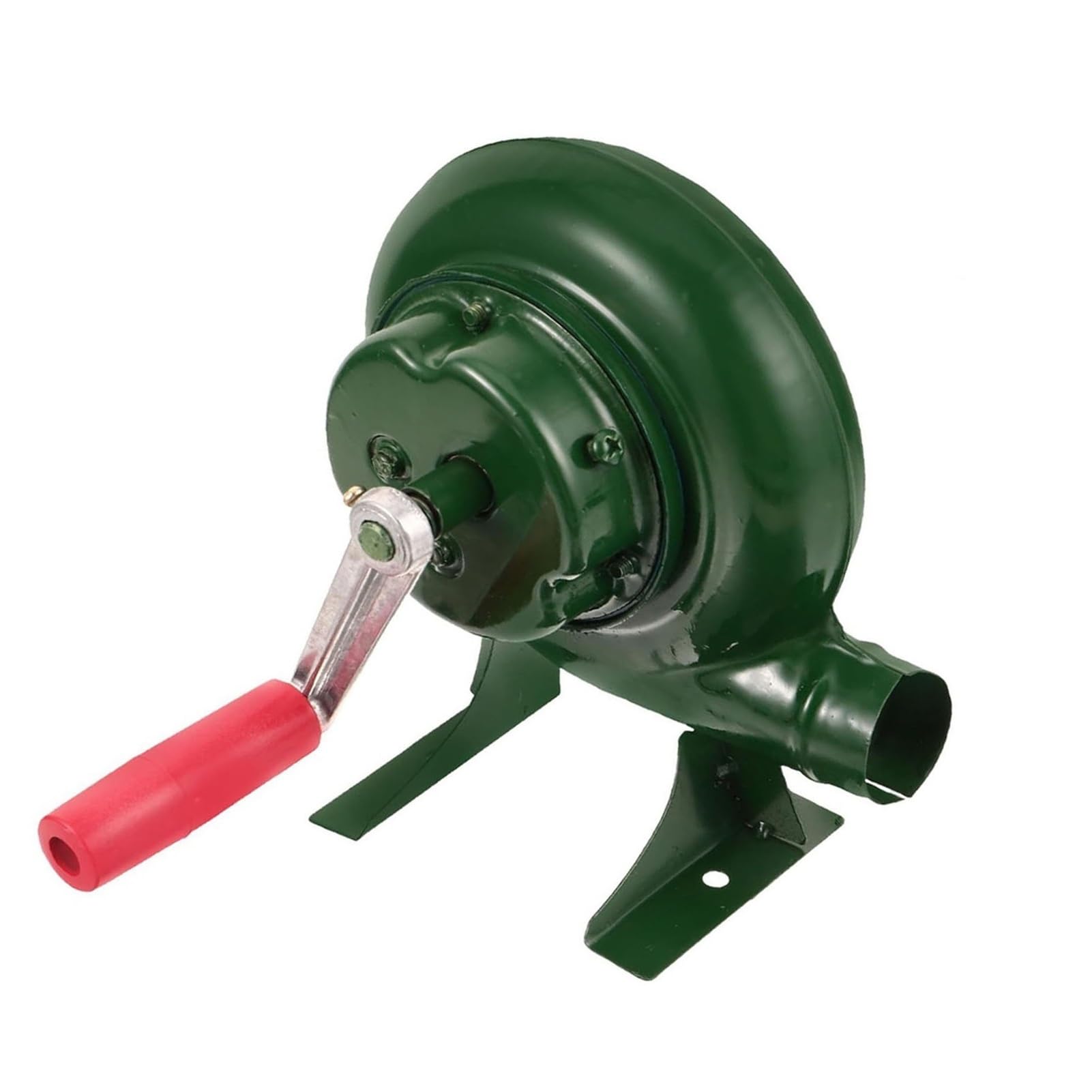 Kuźnia ręczna dmuchawa do grilla - dmuchawa do grilla, ręczna dmuchawa Iron Gear Popcorn wentylator, kratka do wentylatora do grilla (200 W)