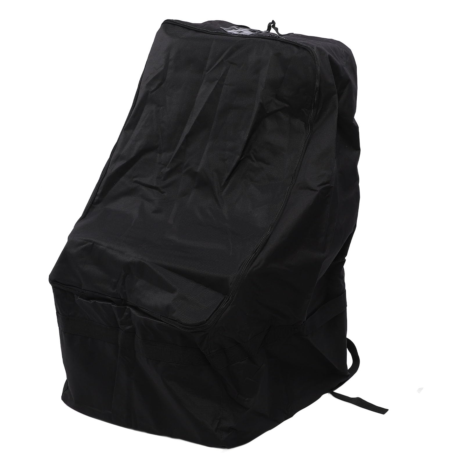 Sac de Poussette Noir, Sac de Rangement Oxford 600D, Organisateur de Voyage avec 2 Sangles de à Dos Rembourrées, Idéal pour Une Utilisation en Avion et Le Transport de Voyage