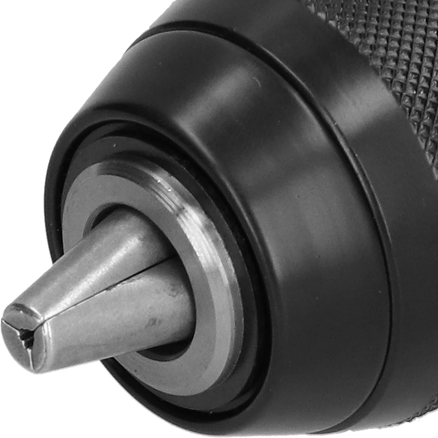 2-13mm Capacity Keyless Drill Chuck Adapter, 1/2-20UNF Mount Big Hole Thread Impact Quick Change Conversion Tool for Air Impact Wrench